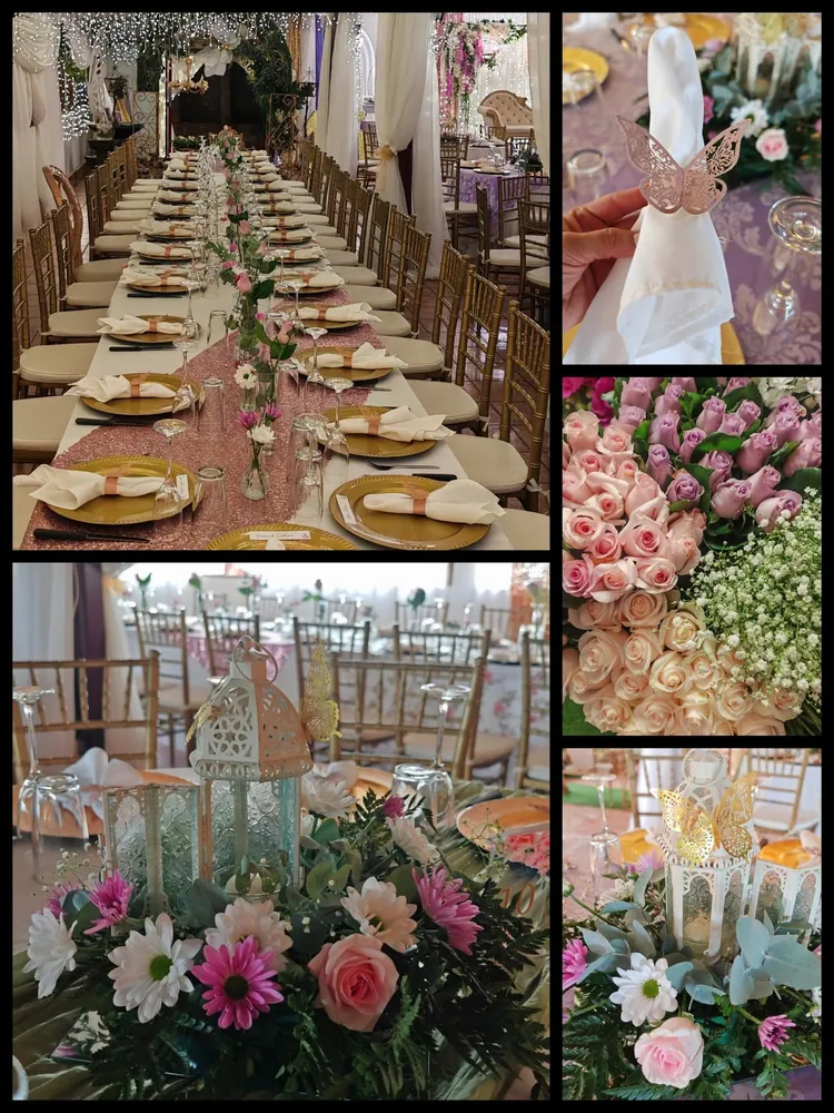 Centros de mesa y detalles decorativos